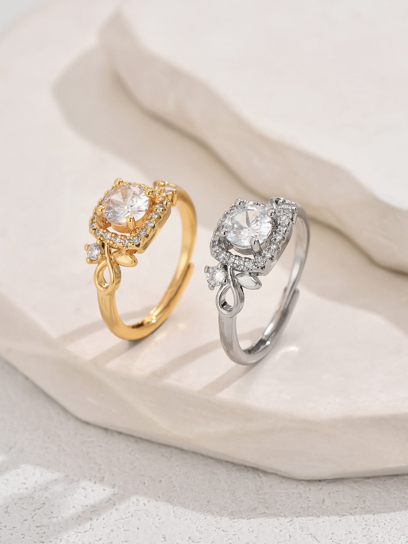Waterdrop Shine Ring