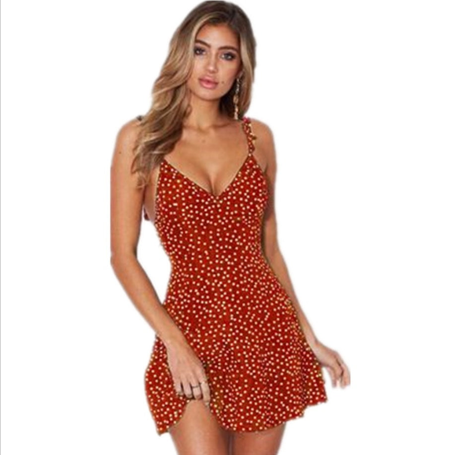 Drape Polka-dot Top
