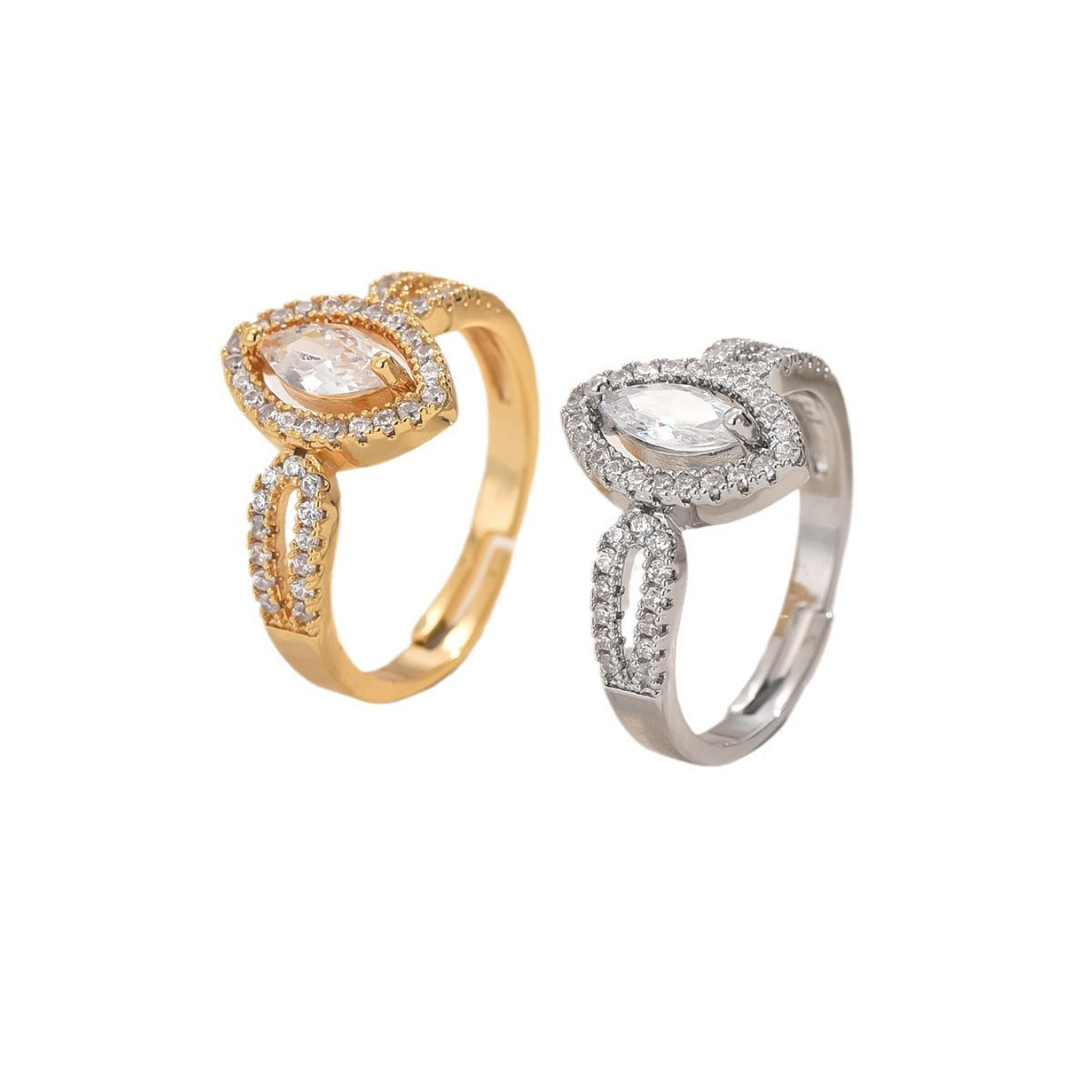 Waterdrop Shine Ring