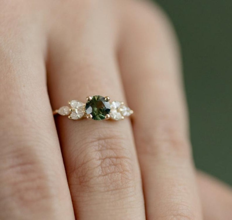 Emerald-Di Ring