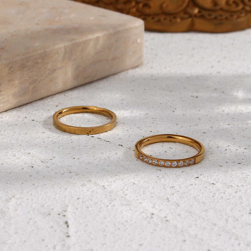 Sage Gold Ring