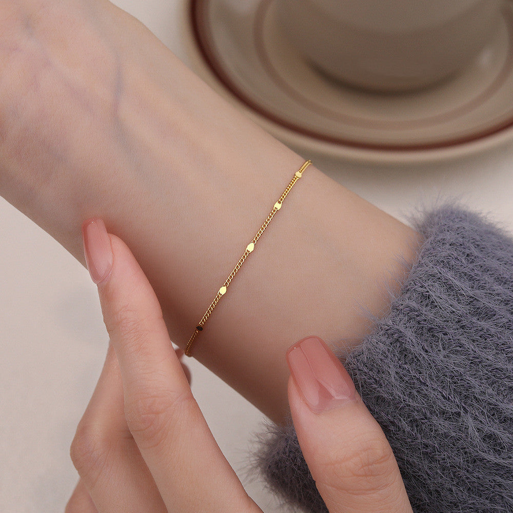 Simple And Fresh Round Bracelet For Women