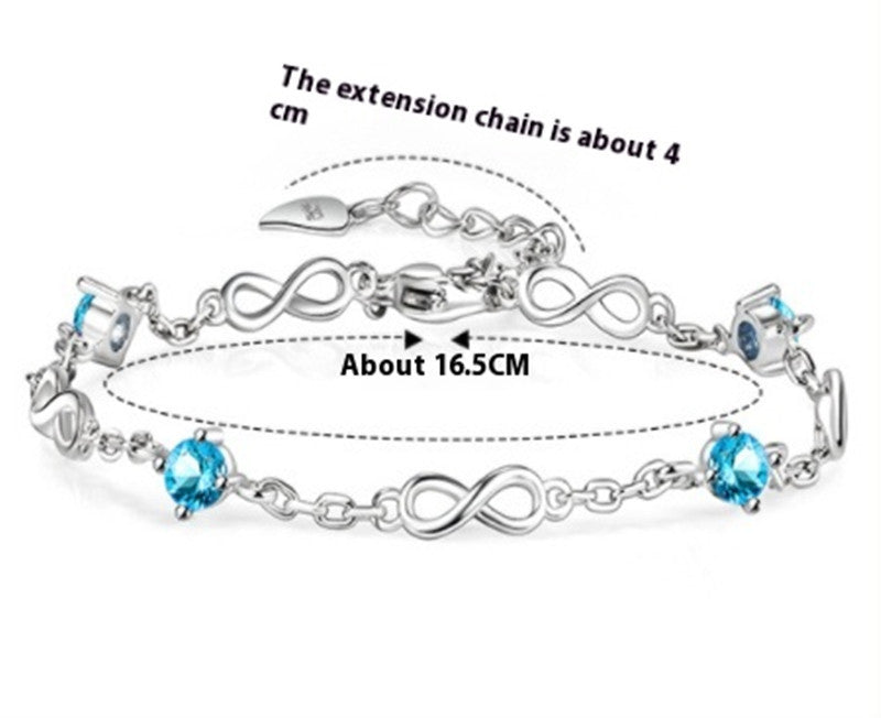Women's Fashion Simple Zircon Bracelet