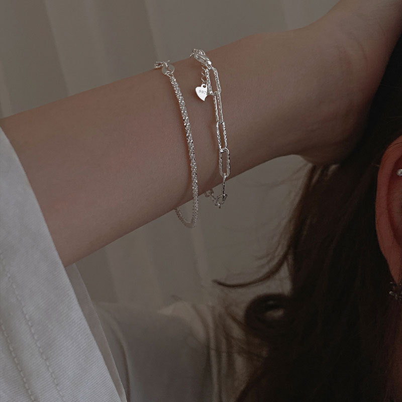 Fashion Silver Starry Bracelet For Women