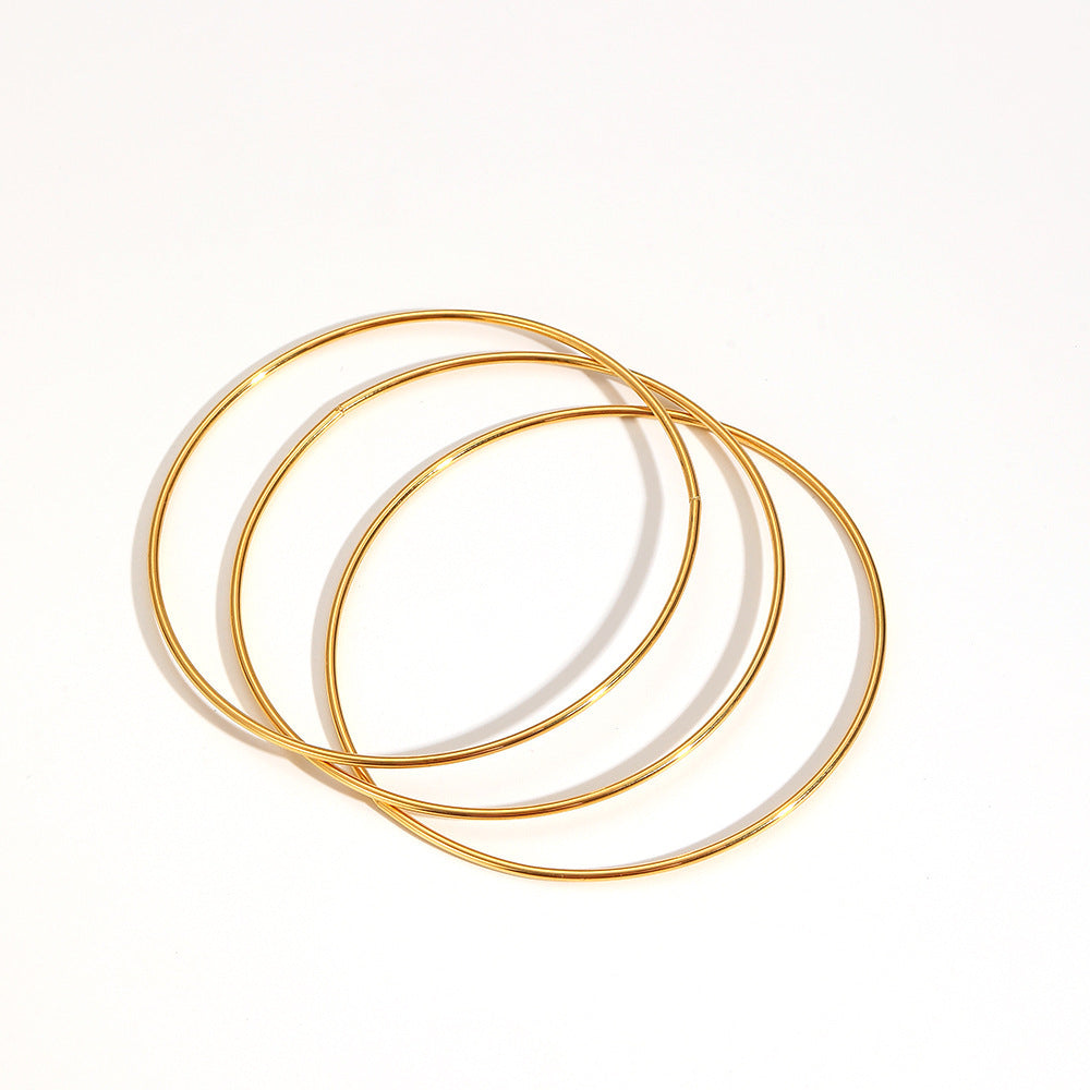 Simple Fashion Simple Bracelet Titanium Steel Bracelet For Women