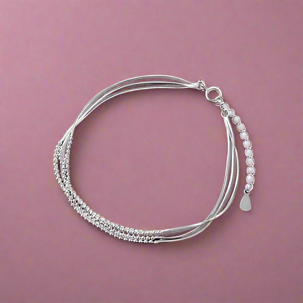 Layered Ball Bracelet