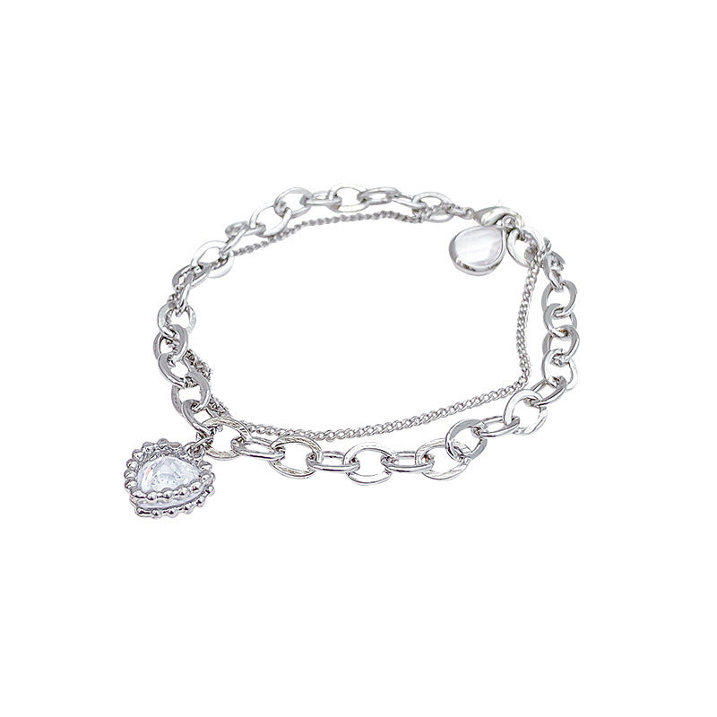 Twin Heart Bracelet