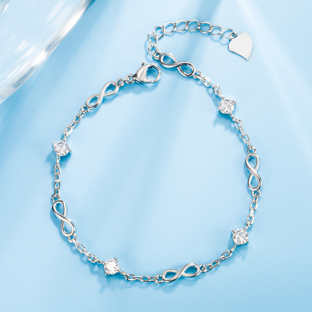 Women's Fashion Simple Zircon Bracelet