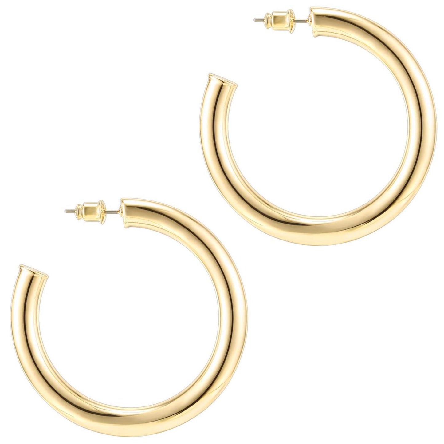 Glossy Round Earring