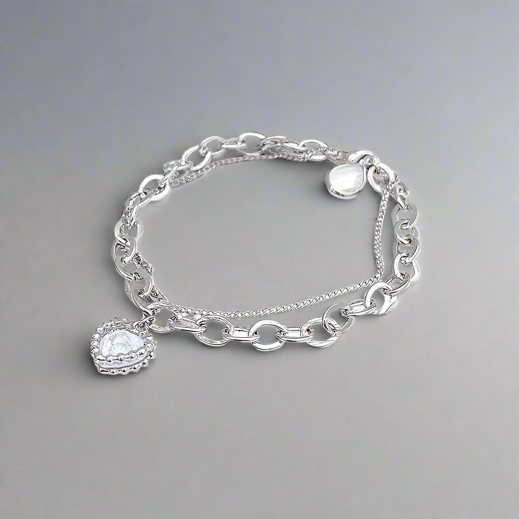 Twin Heart Bracelet