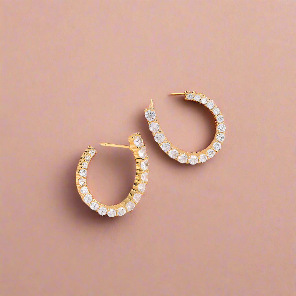 Rhinestone Zircon Earring