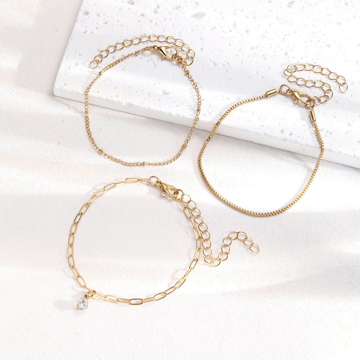 New Fashion Diamond Bracelet Suit Women