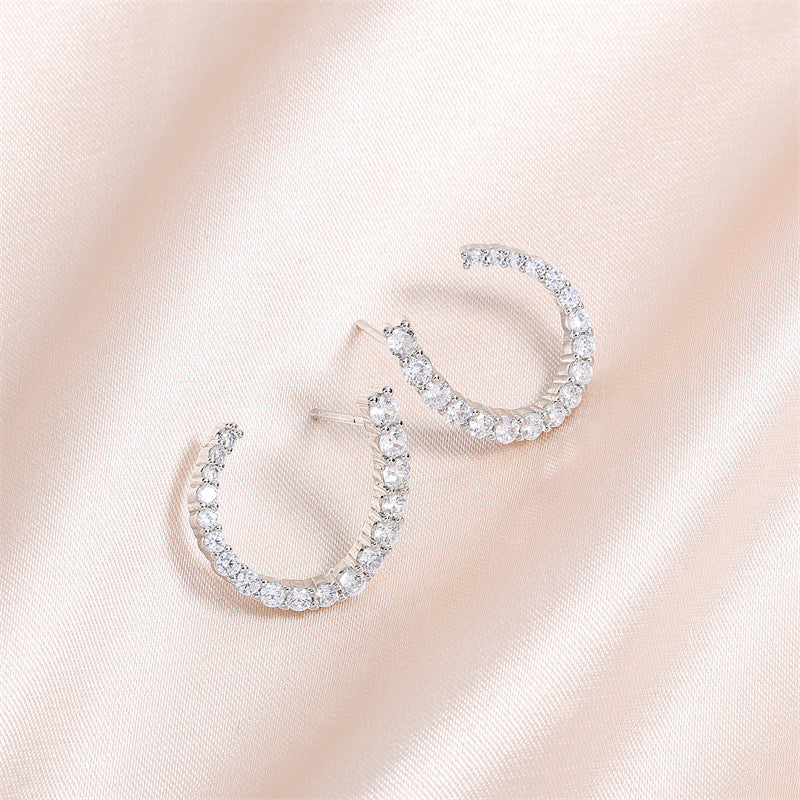 Rhinestone Zircon Earring