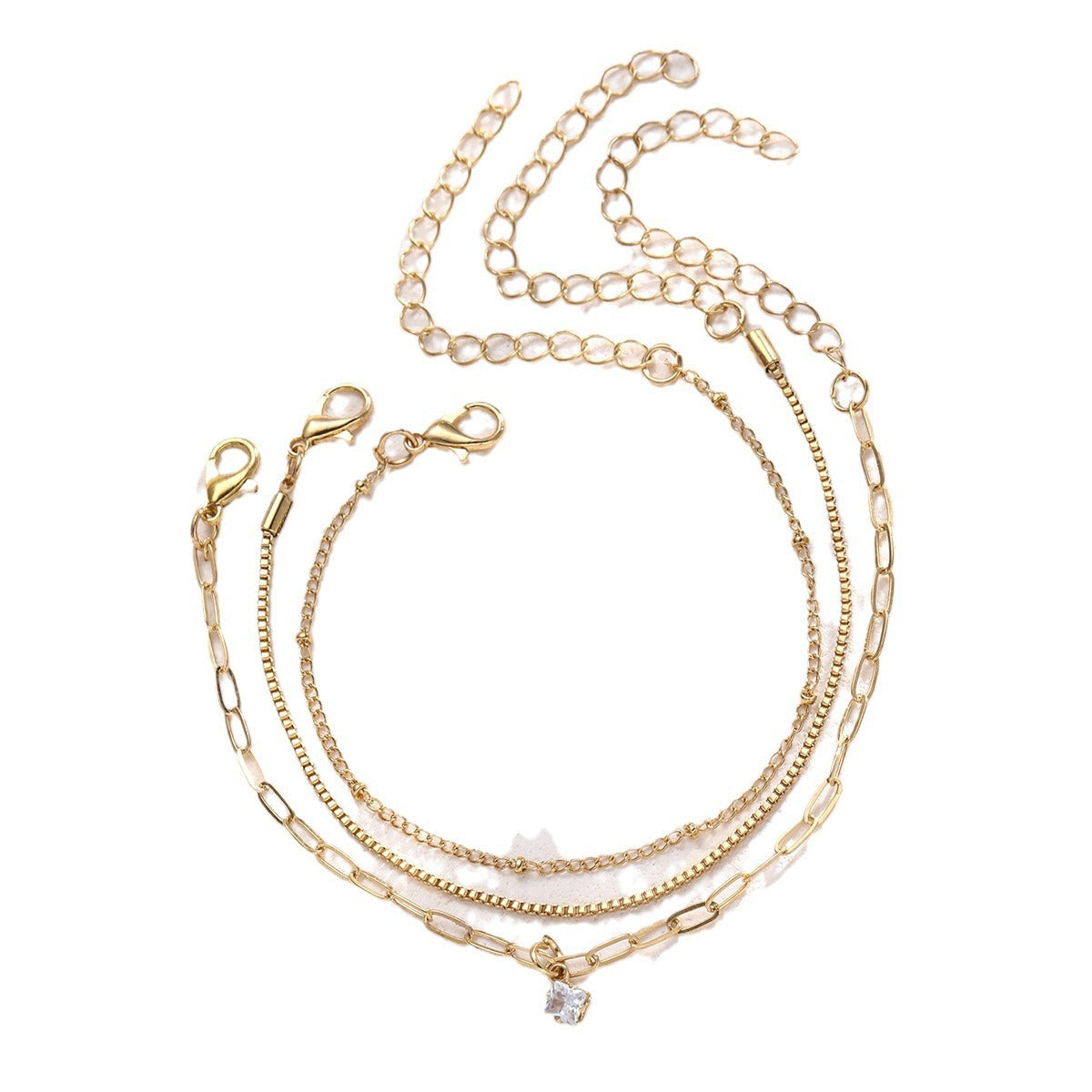 New Fashion Diamond Bracelet Suit Women