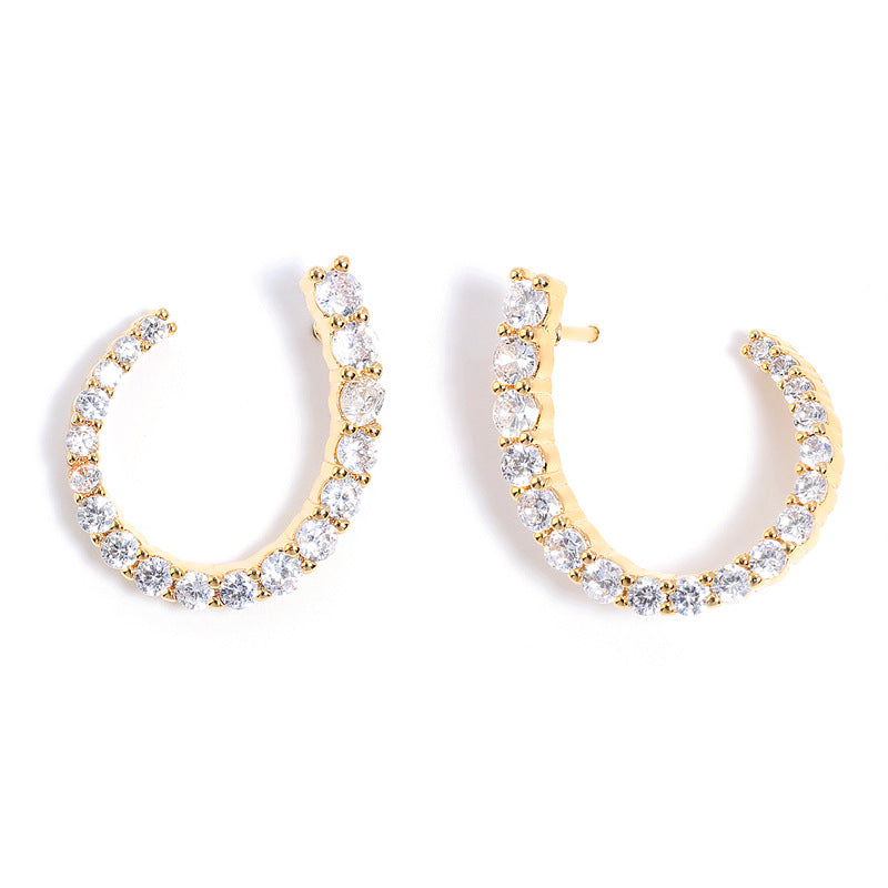 Rhinestone Zircon Earring