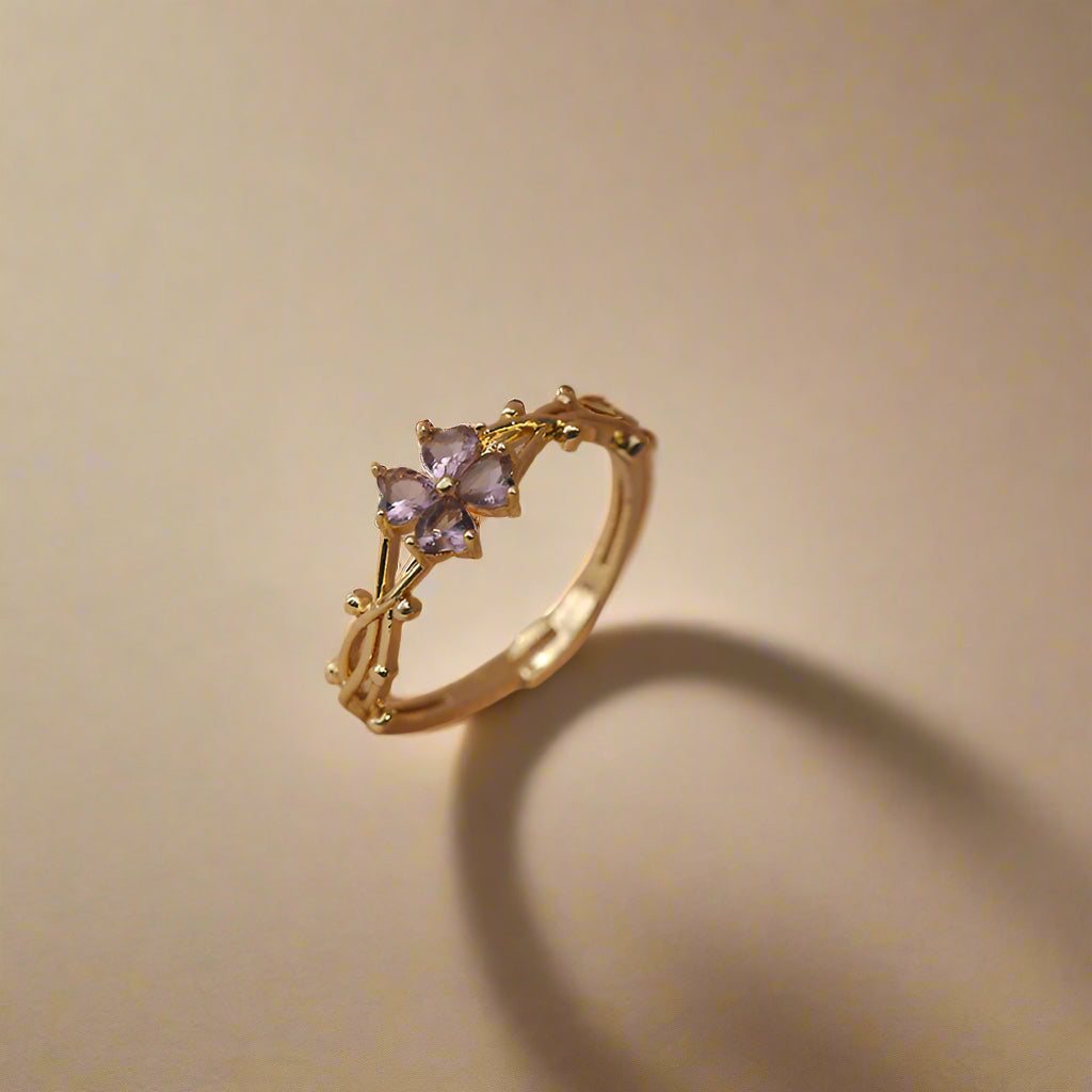 Elegant Literary Ring