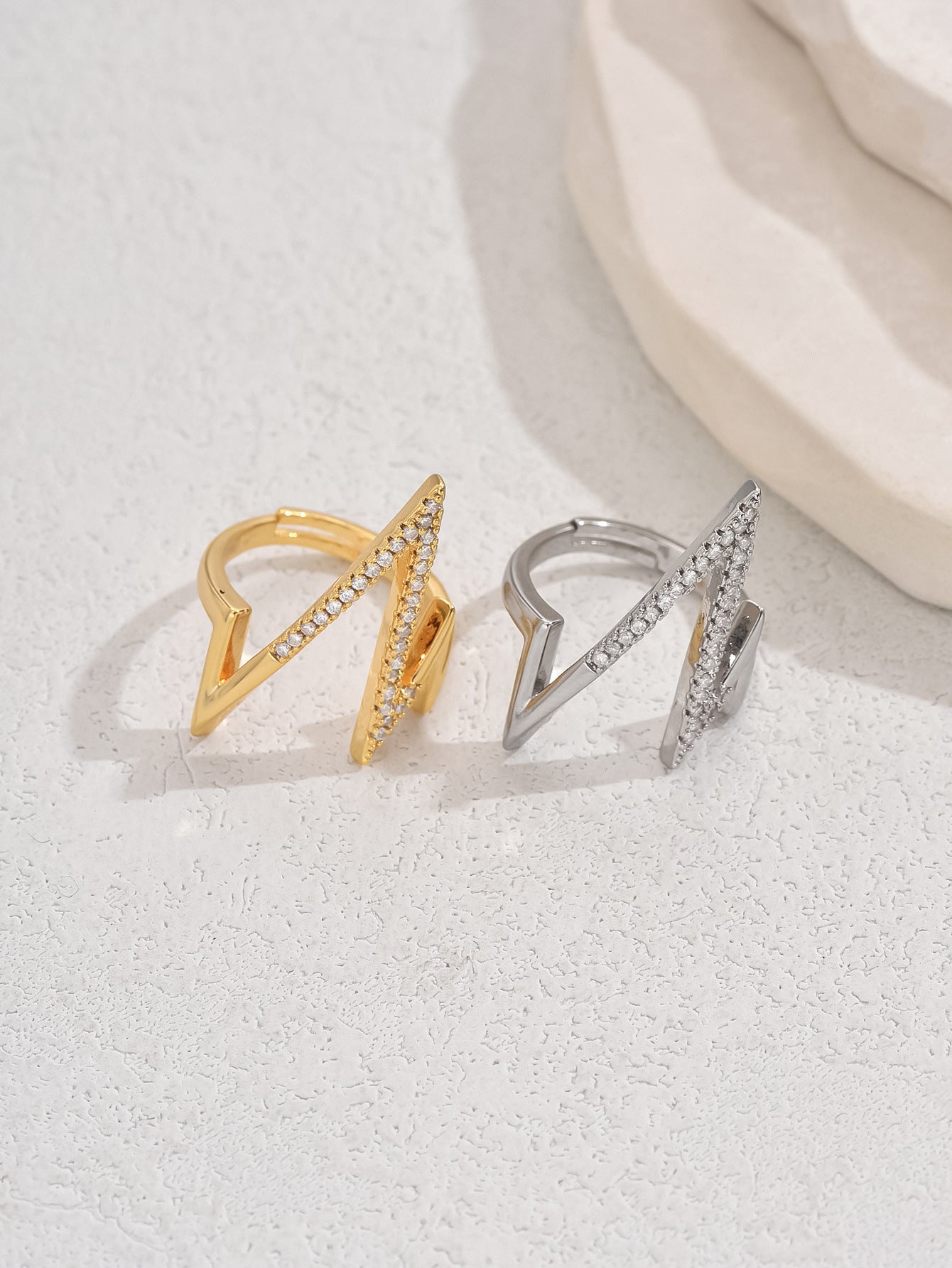 Waterdrop Shine Ring
