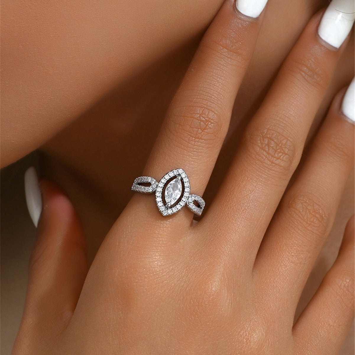 Waterdrop Shine Ring