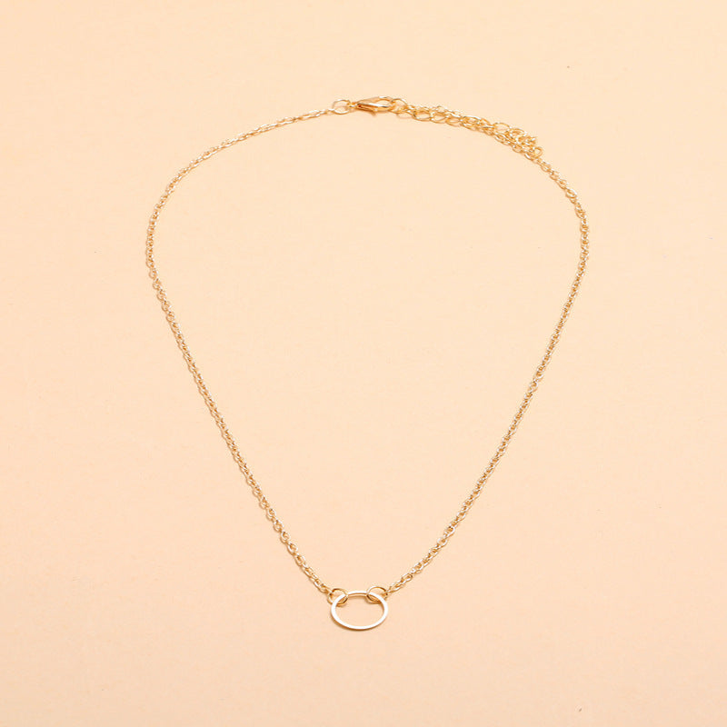 Hoop Pendant Necklace