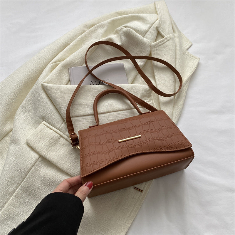 Solid Color Casual Shoulder Women Bag