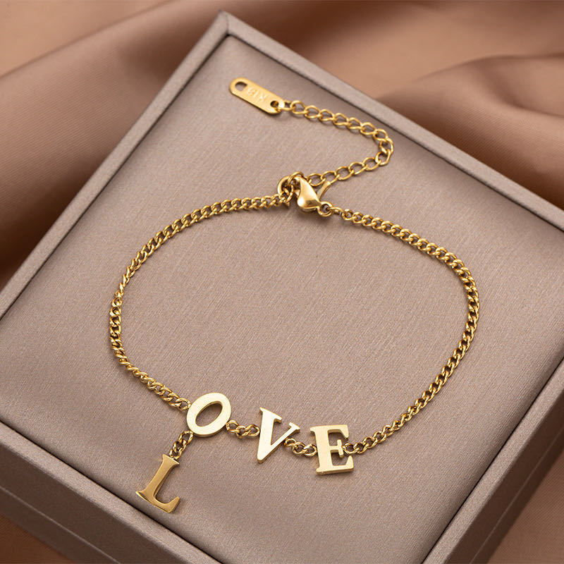 Letter Love Bracelet