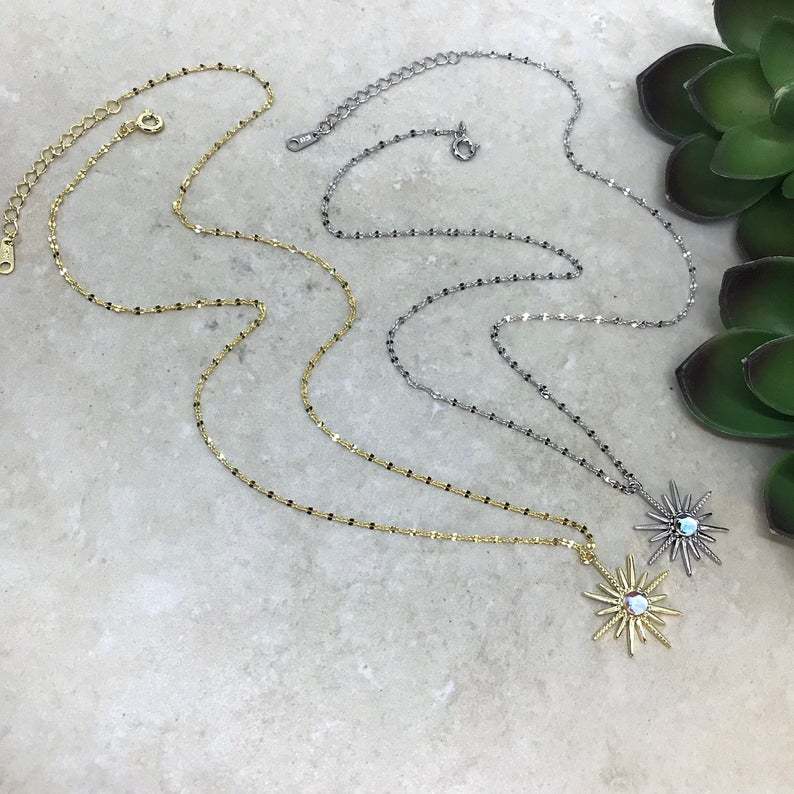 Boho Opal Necklace