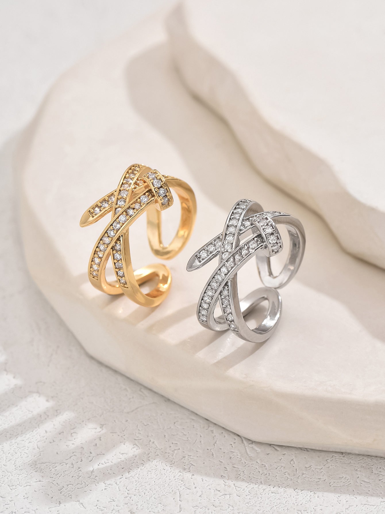Waterdrop Shine Ring