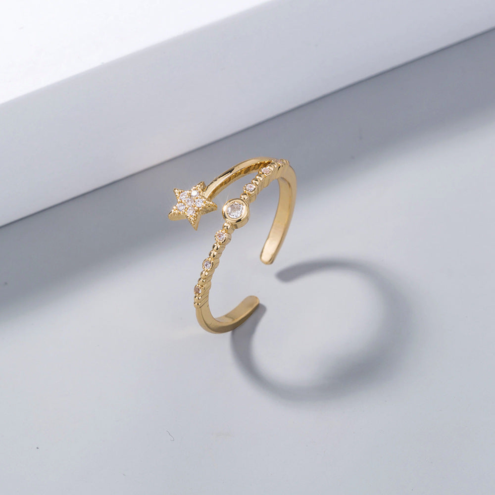 Exquisite Micro-inlaid Rose Ring