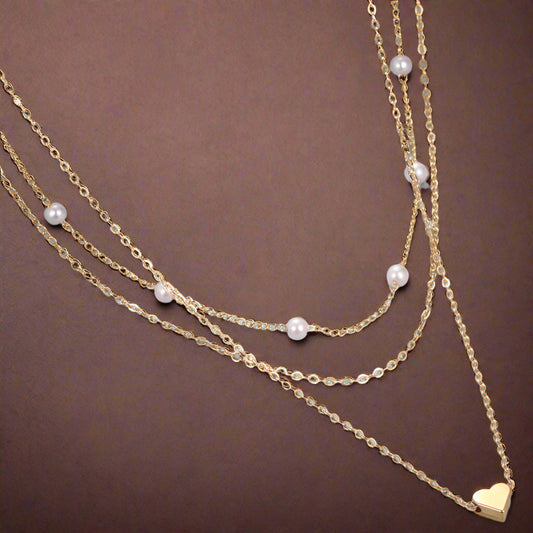 Retro Pearl Necklace