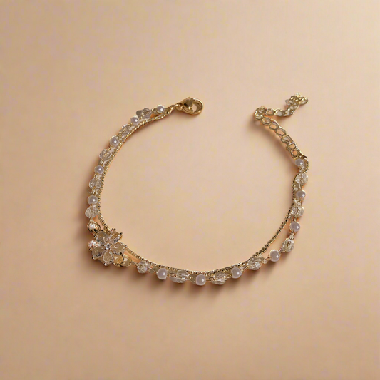 Flower Layer Bracelet
