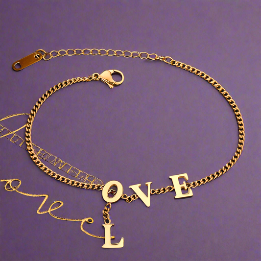 Letter Love Bracelet