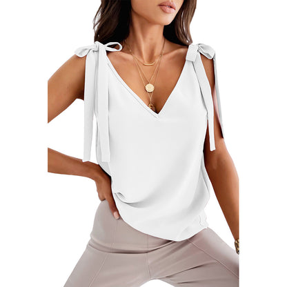 Bowknot Tie Top