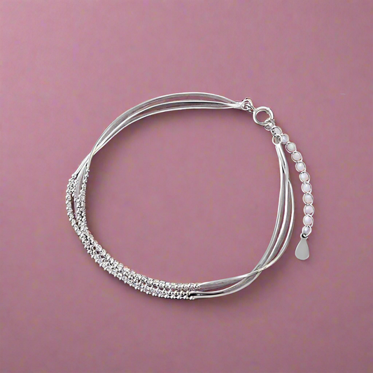 Layered Ball Bracelet
