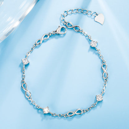 Women's Fashion Simple Zircon Bracelet