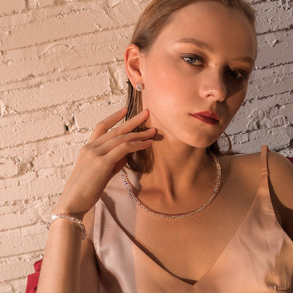 Simple And Fashionable Crystal Bracelet For Women