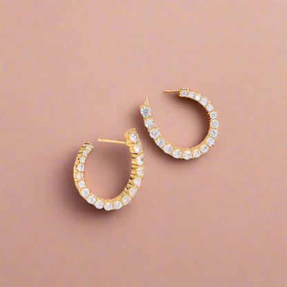 Rhinestone Zircon Earring