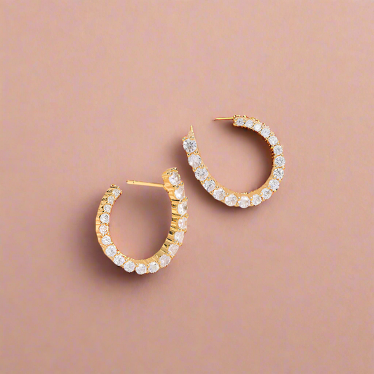Rhinestone Zircon Earring
