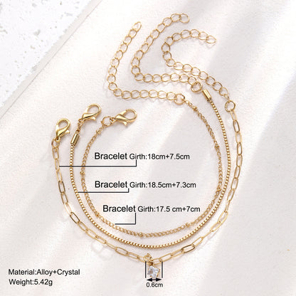 New Fashion Diamond Bracelet Suit Women